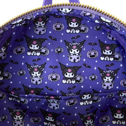 Mochila Loungefly Sanrio Kuromi Pumpkin