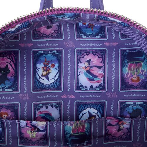 Mochila Loungefly Disney Hocus Pocus Tarot backpack