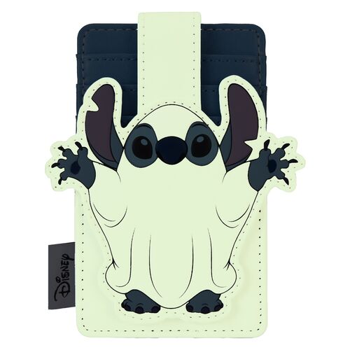 Porta-cartões Loungefly Disney Stitch Ghost cardholder