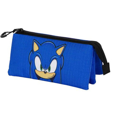 Karactermania Estojo Sonic the Hedgehog triple pencil case