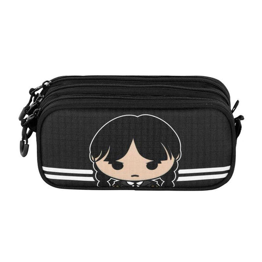 Karactermania Estojo Wednesday Cute triple pencil case