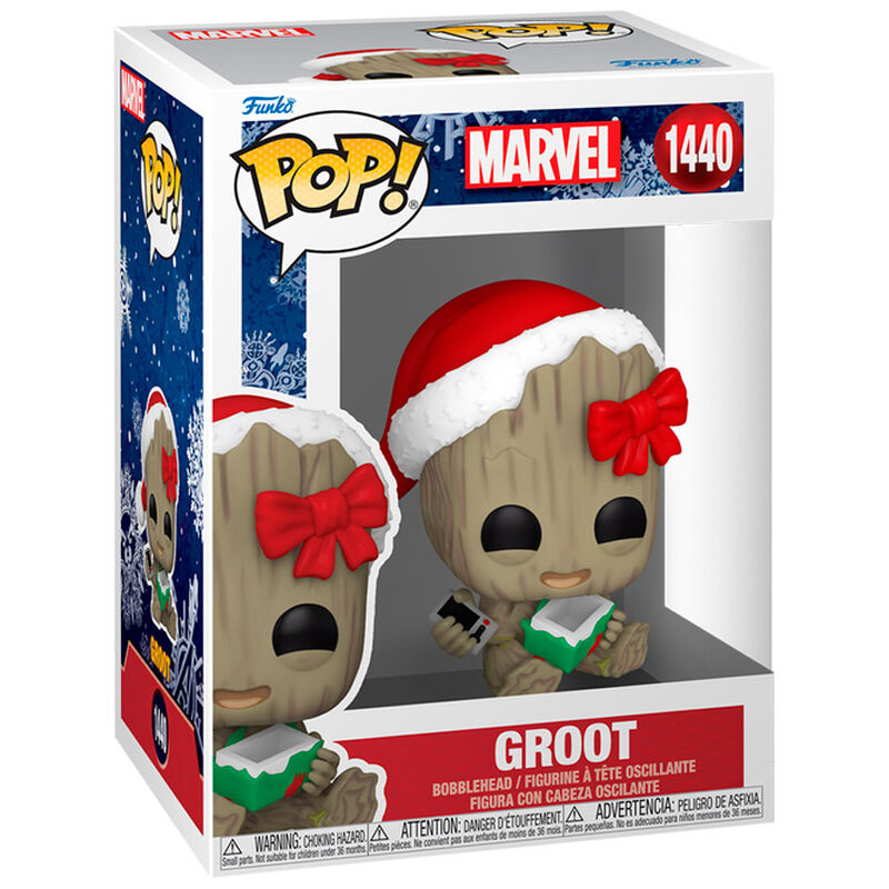 Funko POP! Marvel Groot with Present #1440