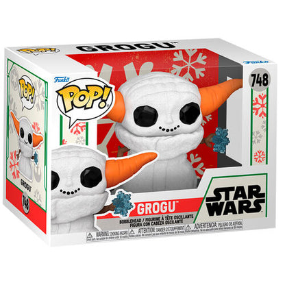 * PRÉ-RESERVA * Funko POP! Star Wars Grogu Snowman #748