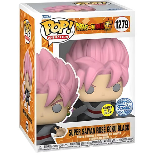 Funko Pop! Dragon Ball Super - Super Saiyan Rose Goku Black Exclusive GITD #1279