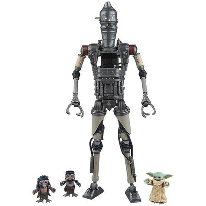 Figura Hasbro Star Wars The Mandalorian IG-12 y Grogu set 15cm
