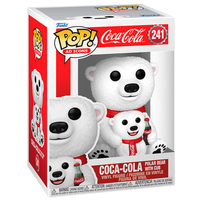 Funko POP! Coca-Cola Polar Bear with Cub #241