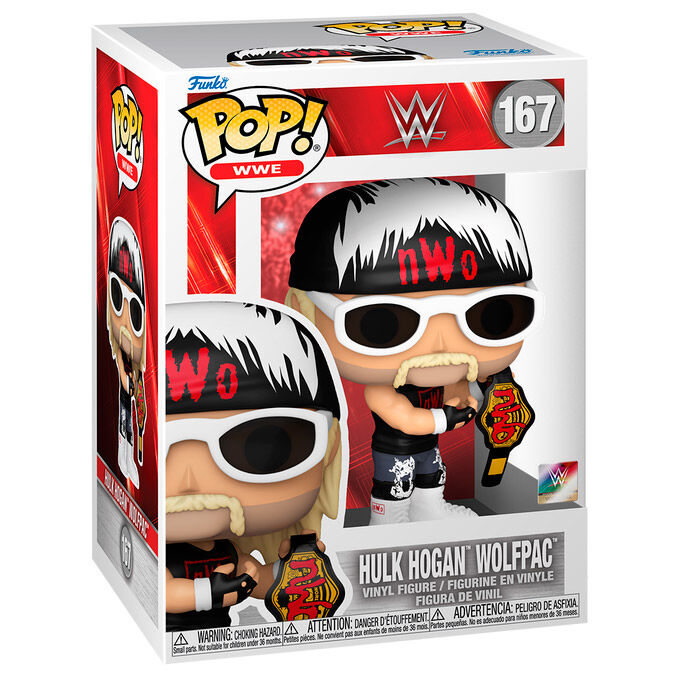 * PRÉ-RESERVA * Funko POP! WWE Hulk Hogan Wolfpac #167