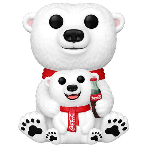 Funko POP! Coca-Cola Polar Bear with Cub #241