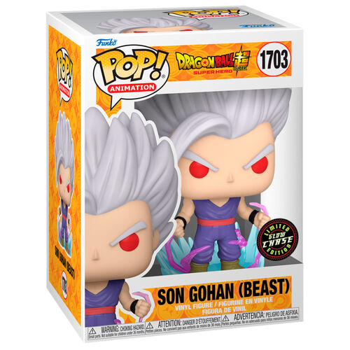 Funko POP! Dragon Ball Super Super Hero Gohan Beast #1703 Chase