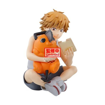 Banpresto Figura Chainsaw Man Break Time Denji & Pochita figure 7cm