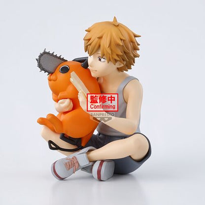 Banpresto Figura Chainsaw Man Break Time Denji & Pochita figure 7cm