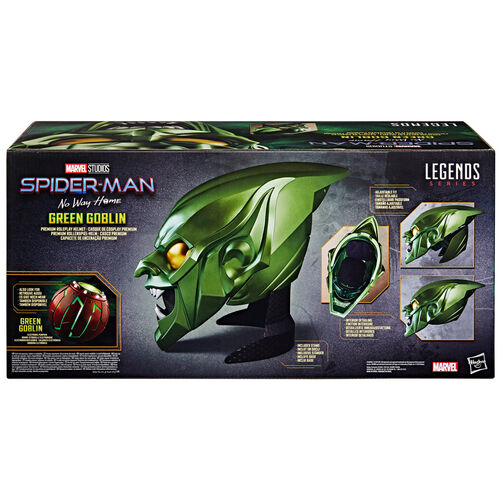 Hasbro Capacete Marvel Spider-Man: No Way Home Green Goblin Premium Roleplay Helmet