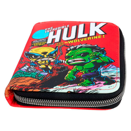 Carteira Loungefly Marvel Comic Action Wolverine 50th Anniversary wallet