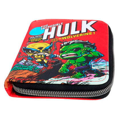 Carteira Loungefly Marvel Comic Action Wolverine 50th Anniversary wallet