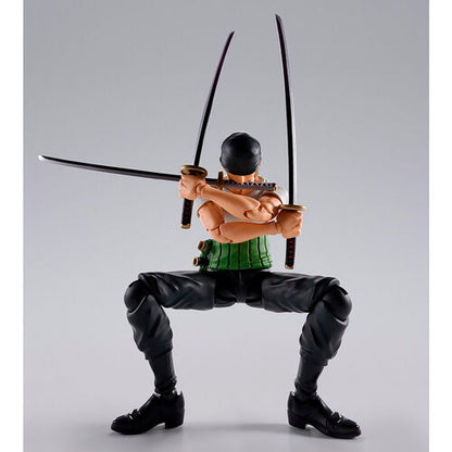 Figura Tamashii Nations One Piece Roronoa Zoro Romance Dawn SH Figuarts 15cm