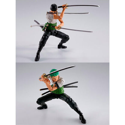 Figura Tamashii Nations One Piece Roronoa Zoro Romance Dawn SH Figuarts 15cm