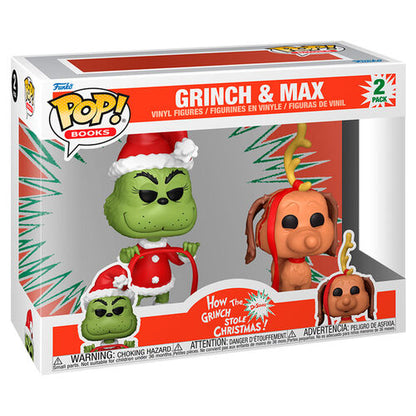 Funko POP! Books How The Grinch Stole Christmas Grinch & Max 2 Pack