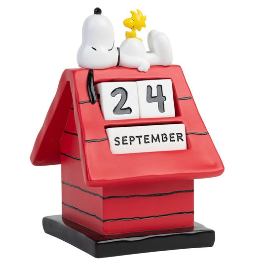 Calendario perpetuo 3D de la caseta de perro de Erik Snoopy