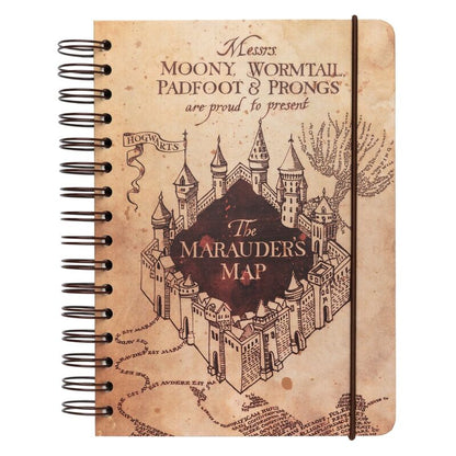 Erik Caderno Harry Potter Marauders Map A5