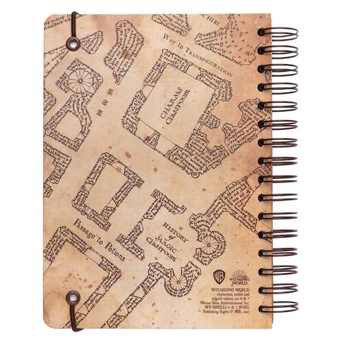 Erik Caderno Harry Potter Marauders Map A5