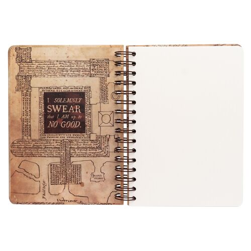 Erik Caderno Harry Potter Marauders Map A5