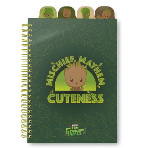 Erik Caderno Marvel Groot A5 notebook