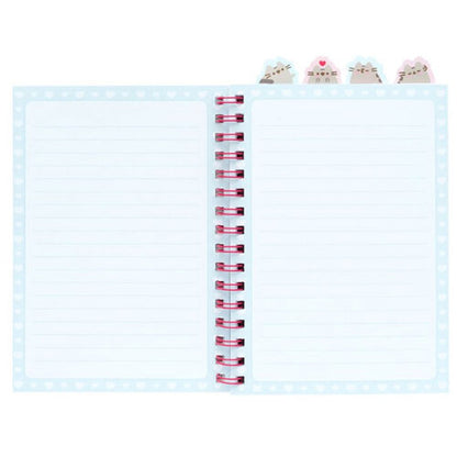 Cuaderno A5 de amor perfecto de Erik Pusheen