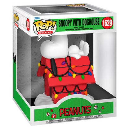 Funko POP! Deluxe Peanuts Snoopy with Doghouse #1629