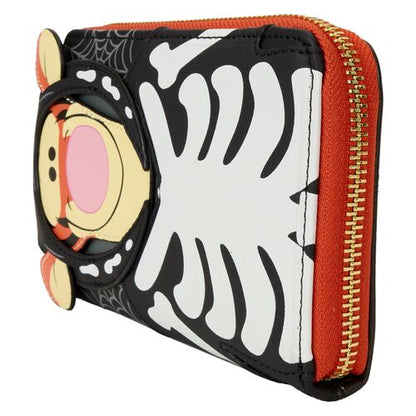 Carteira Loungefly Disney Winnie the Pooh Skeleton Tigger wallet