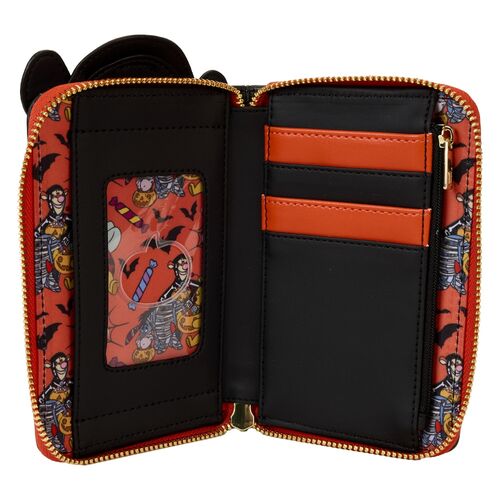 Carteira Loungefly Disney Winnie the Pooh Skeleton Tigger wallet