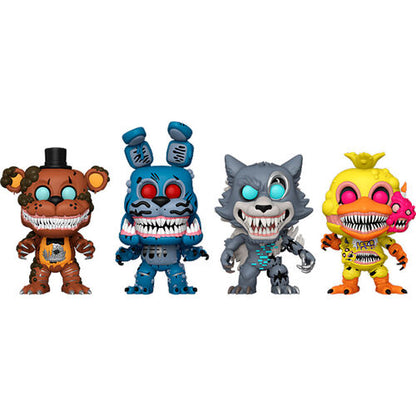 Funko POP! Five Nights at Freddys The Twisted Ones GITD 4-Pack