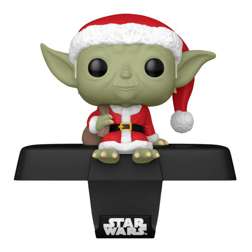 * PRÉ-RESERVA * Funko POP! Stocking Hanger Star Wars Holiday Yoda