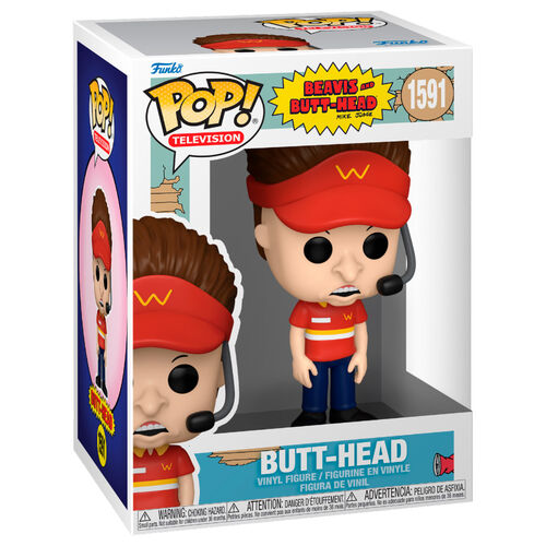 * PRÉ-RESERVA * Funko POP! Television Beavis and Butt-Head Butt-Head #1591