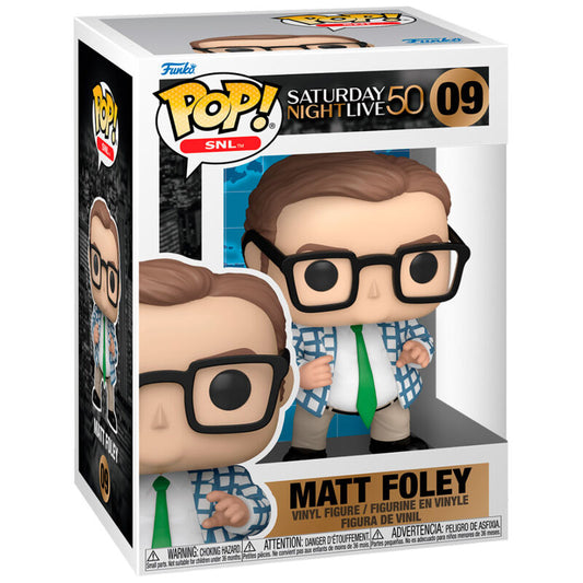 * PRÉ-RESERVA * Funko POP! Television Saturday Night Live 50th Years Matt Foley #09