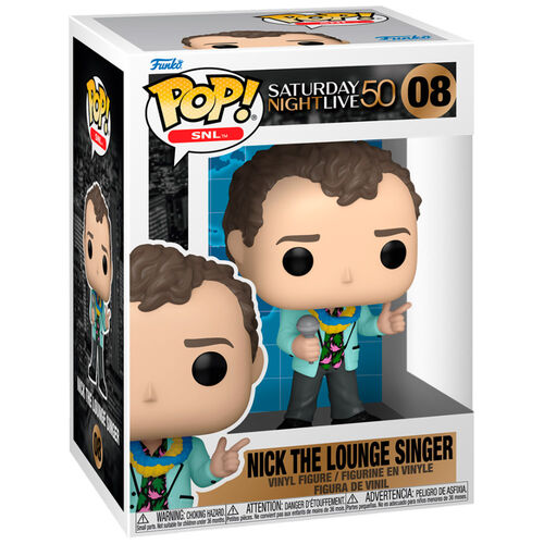 * PRÉ-RESERVA * Funko POP! Television Saturday Night Live 50th Years Nick The Lounge Singer #08