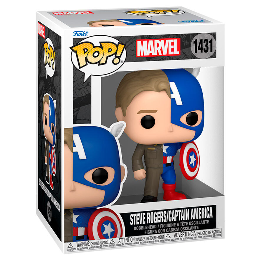 Funko POP! Marvel Steve Rogers / Captain America #1431