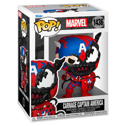 Funko Pop! Marvel Carnage Captain America #1436