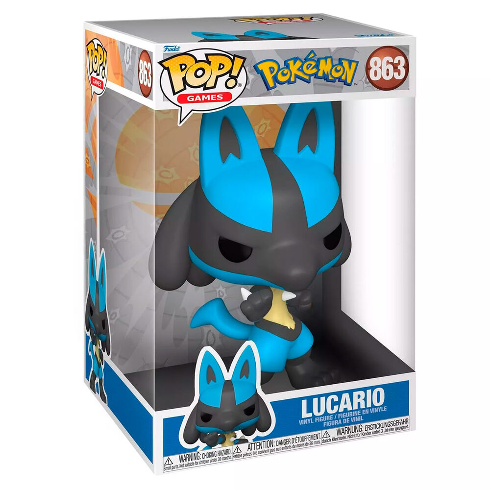 Funko Pop! Games Pokémon Lucario 10" #863