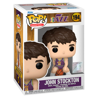 * PRÉ-RESERVA * Funko POP! Basketball Utah Jazz John Stockton #194