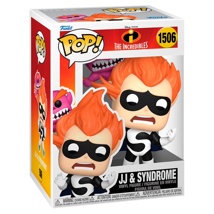 Funko POP! Disney Pixar The Incredibles JJ & Syndrome #1506