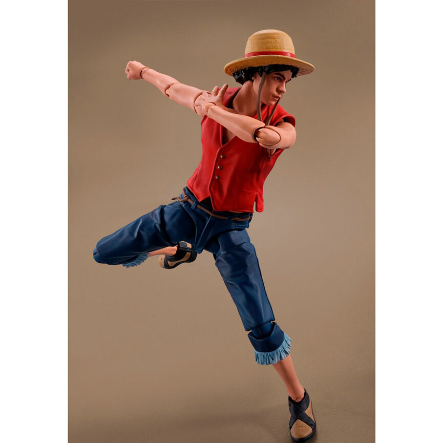 Tamashii Nations One Piece Netflix Series Monkey D. Luffy S.H. Figuarts figure 14,5cm