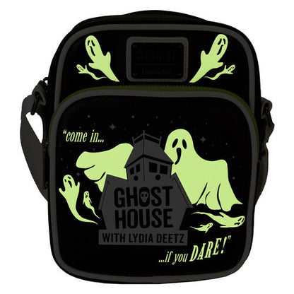 Mala de ombro Loungefly Beetlejuice 2 Ghost House shoulder bag