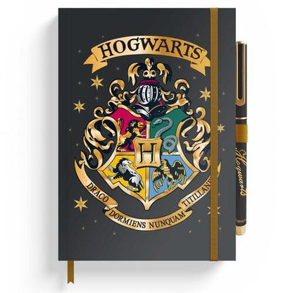 Erik Caderno Harry Potter Hogwarts A5 premium notebook + pen