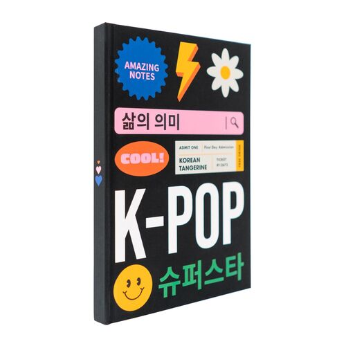 Erik Caderno K-Pop Superstar A5 premium notebook