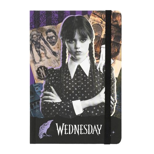 Erik Caderno Wednesday Addams A5 premium notebook