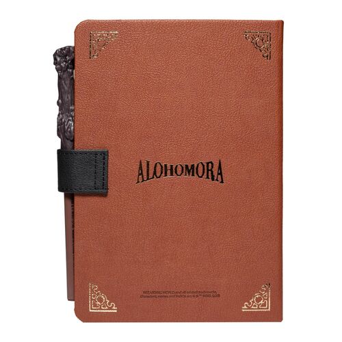 Erik Caderno Harry Potter Hogwart A5 premium notebook + wand pen