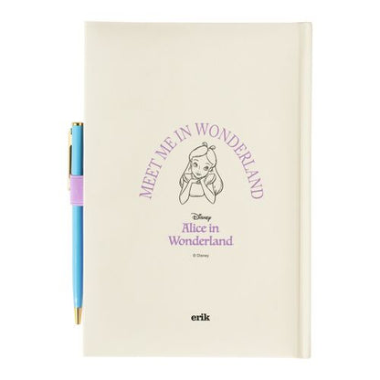 Erik Caderno Disney Alice in Wonderland A5 premium notebook + pen