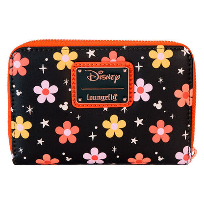 Carteira Loungefly Disney Mickey & Minnie Floral Ghost wallet