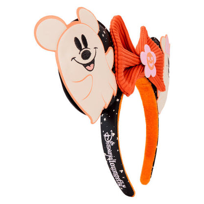 Bandolete Loungefly Disney Mickey & Minnie Floral Ghost headband