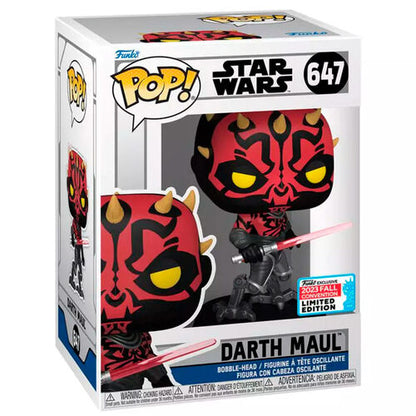 Funko POP! Movie Star Wars Darth Maul NYCC 2023 #647 Exclusive